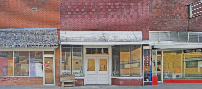 Business buildings in Altamont, Kansas, by Kathy Alexander. Business buildings in Altamont, Kansas by Kathy Alexander.