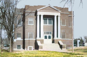 Second Haskell County Courthouse.