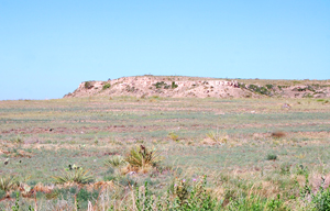 Point of Rocks in Morton County, Kansas by Dave Alexander.