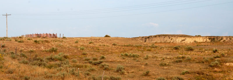 Santa Fe Trail area near Hartland, Kansas by Kathy Alexander.