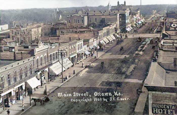 Ottawa, Kansas 1909. 