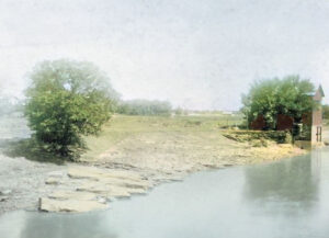 Old flour mill in Altoona, Kansas.