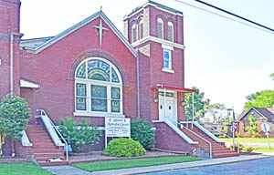 Methodist Church in Buffalo, Kansas by Kathy Alexander.