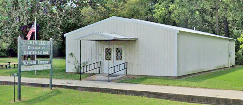 Community Center in Coyville, Kansas, courtesy of Google Maps.