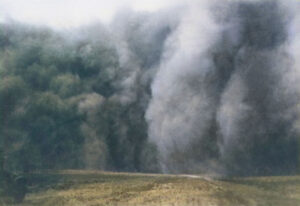 Dust bowl in western Kansas.