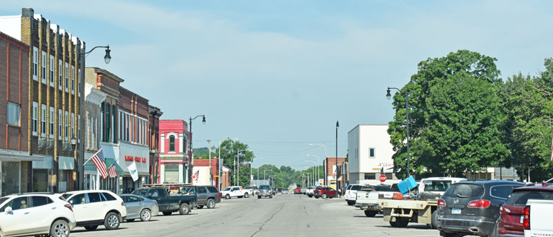 Fredonia, Kansas Business District by Kathy Alexander.