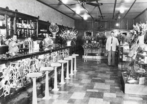 Wiggens Drug Store, Fredonia, Kansas.