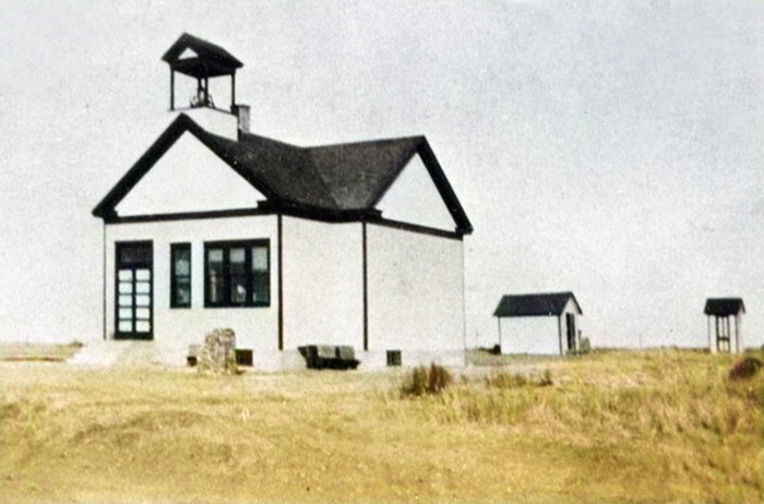 An old school in Halford. An old school in Halford.