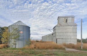 Silos in Halford, Kansas, courtesy of Google Maps. Silos in Halford, Kansas, courtesy of Google Maps.