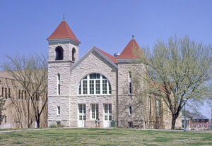 Hiawatha Hall at Haskell University, courtesy of the Kansas Geological Survey.
