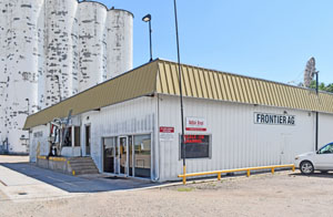 Frontier Ag building in Mingo, Kansas by Kathy Alexander.
