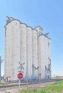 Another elevator in Mingo, Kansas by Kathy Alexander.