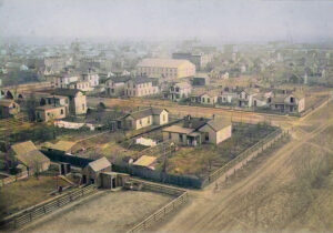 Parsons, Kansas in 1885.