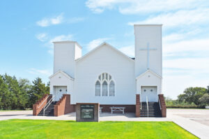 Luctor Christian Reformed Church in Phillips County, Kansas by Kathy Alexander.
