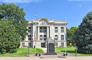 Phillips County Courthouse in Phillipsburg, Kansas by Kathy Alexander.