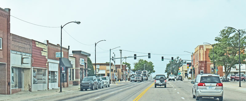 Phillipsburg, Kansas Main Street by Kathy Alexander.