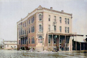 Bissell Hotel in Phillipsburg, Kansas.