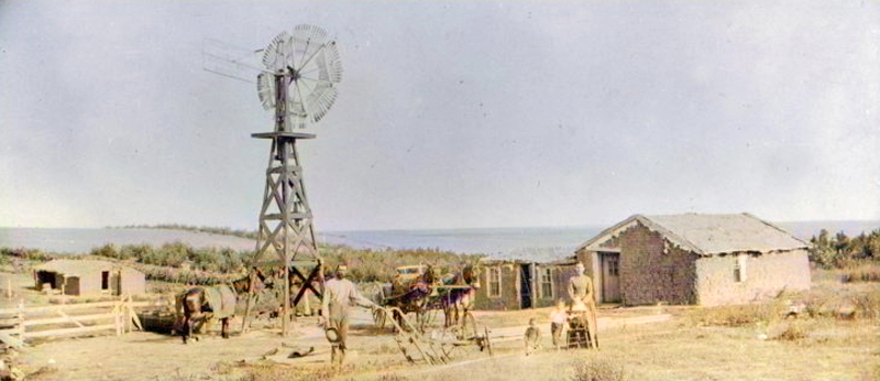 An old farm in Sherman County, Kansas.
