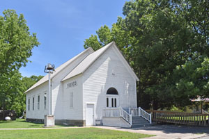 The Friends Church in Stark, Kansas by Kathy Alexander.