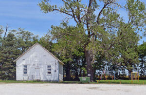 An old one-room school in Stark, Kansas by Kathy Alexander.