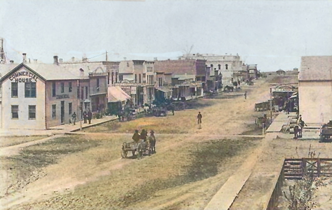 WaKeeney, Kansas in the 1880s.