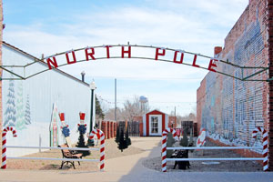 The North Pole in WaKeeney, Kansas by Kathy Alexander. The North Pole in WaKeeney, Kansas by Kathy Alexander.