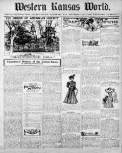 Western Kansas World Newspaper. Western Kansas World Newspaper.