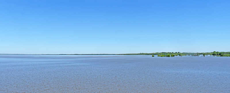 John Redmond Reservoir near Burlington, Kansas by Kathy Alexander.
