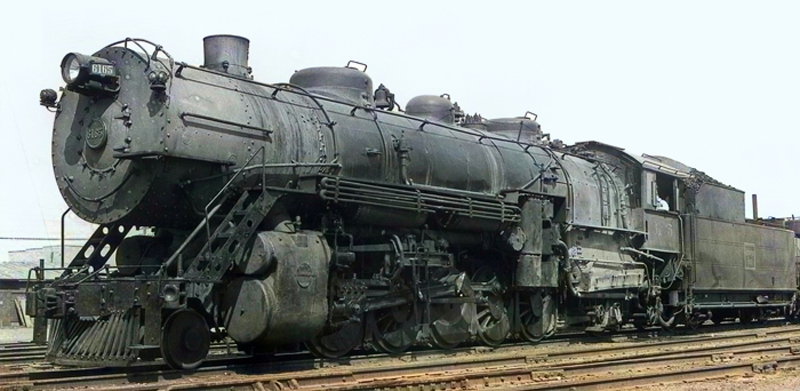Burlington Locomotive.