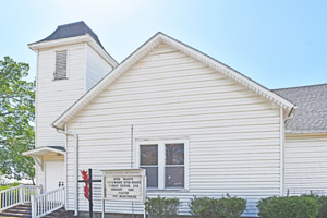 Methodist Church in Dennis, Kansas by Kathy Alexander.