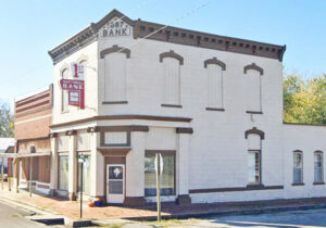 1st National Bank Building in Edna, Kansas, courtesy of Google Maps.