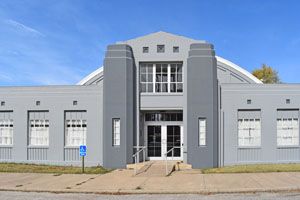 Gymnasium in Edna, Kansas by Kathy Alexander.