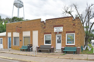 Hanston, Kansas Library by Kathy Alexander. Hanston, Kansas Library by Kathy Alexander.