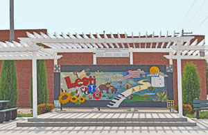 Leoti, Kansas Mural by Kathy Alexander.