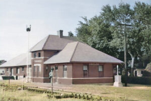 Missouri Pacific Railroad Depot in Neodesha, Kansas.