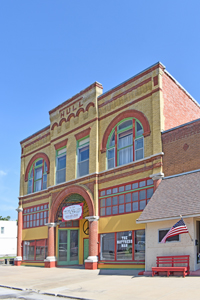 Hull building in Neodesha, Kansas by Kathy Alexander.