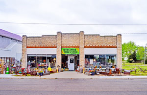 Mercantile in Barnes, Kansas by Kathy Alexander.