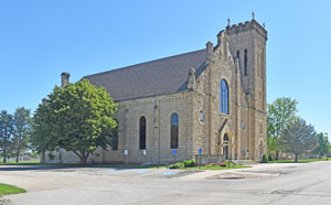 St. Michaels Church in Chapman, Kansas by Kathy Alexander.