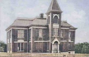 Public school in Hanover, Kansas.