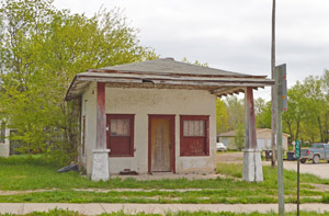 An old gas station in Havensville, Kansas by Kathy Alexander.