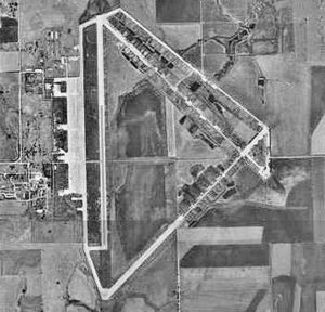 Herington Army Air Field near Herington, Kansas.