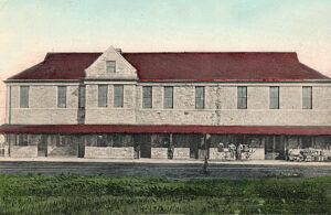 Rock Island Railroad Depot, Herington, Kansas.