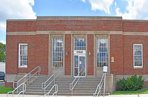 Herington, Kansas Post Office by Kathy Alexander.