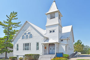 Congregational Church in Oneida, Kansas by Kathy Alexander.
