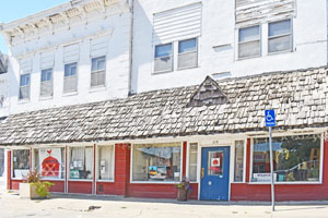 Business building in Onaga, Kansas by Kathy Alexander.