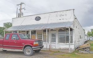 An old business building in Catherine, Kansas by Kathy Alexander.