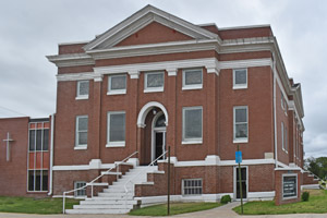 Methodist Church in Stockton, Kansas by Kathy Alexander.