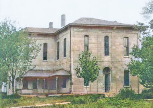 First Rooks County Courthouse in Stockton, Kansas.