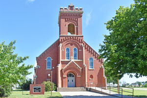 St. Peter's Catholic Church in Aurora, Kansas by Kathy Alexander. St. Peters Catholic Church in Aurora, Kansas by Kathy Alexander.