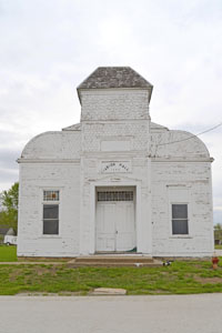 Marion Hall in Baileyville, Kansas by Kathy Alexander.